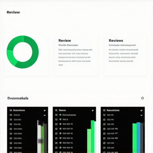 Dashboard screenshot displaying local SEO tools for managing reviews and rankings