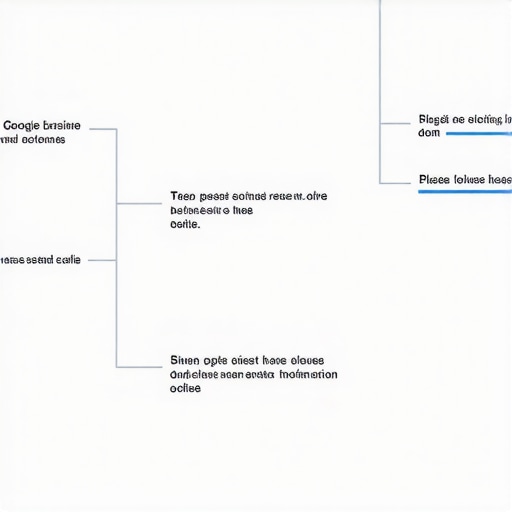 Diagram showing key components of a well-structured Google Business Profile including NAP, categories, description, and updates.