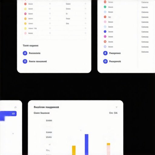 Screenshot of tools used for maintaining Google My Business profiles and tracking local SEO performance.