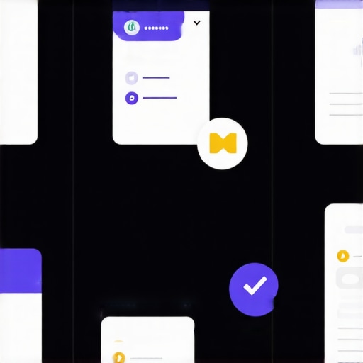 Diagram showing steps for Google My Business profile optimization