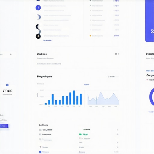 Essential Tools for Maintaining Local Listing Success A person analyzing local SEO metrics on multiple screens with keywords and rankings.
