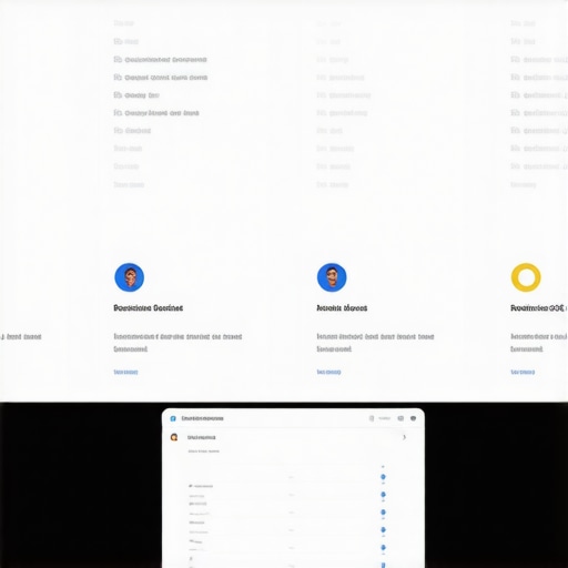 Screenshot of a dashboard organizing GBP elements for SEO.