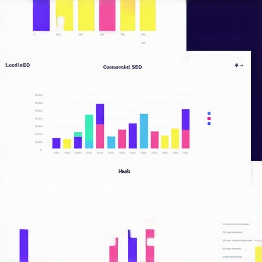 Screenshot of a local SEO analytics dashboard showing performance metrics.