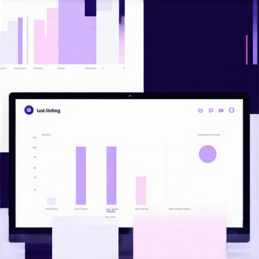 Multiple SEO tools displayed on a computer monitor, illustrating local listing and ranking management.