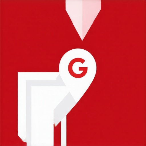 Diagram illustrating key components of a well-structured Google Business Profile with annotations.