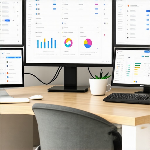 Effective Tools for Map Profile Management A workspace with screens showing local listing analytics and audit tools